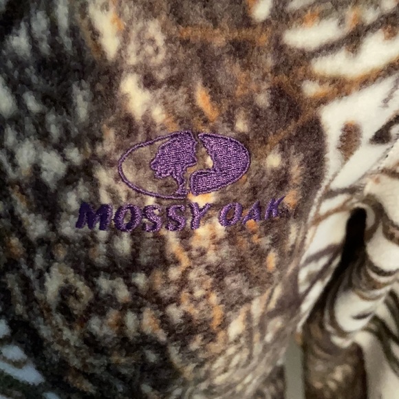 Mossy Oak Woman’s Long Sleeve Lightweight Fleece Jacket Size Small - Picture 3 of 8